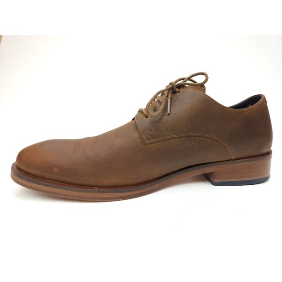 Cole Haan C21117 Men\'s Brown Leather Lace Up Dress Shoes Size US 10 M main image 4